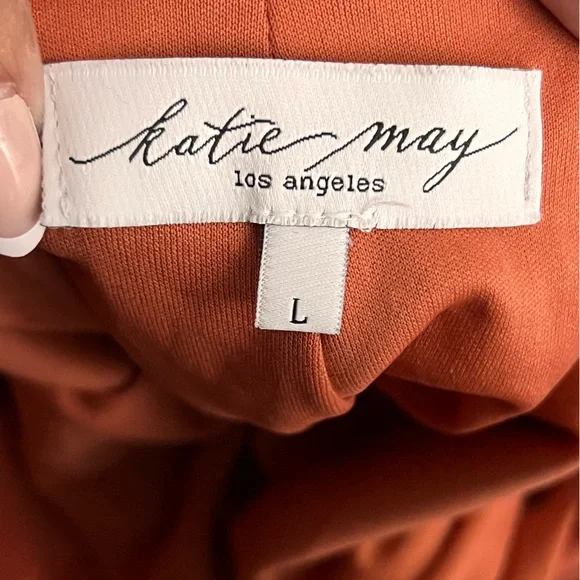 KATIE MAY Amber Gown in Rust - Picture 9 of 9